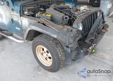 1997 Jeep Wrangler Sport из США, поврежденный, VIN 1J4FY19S2VP514650